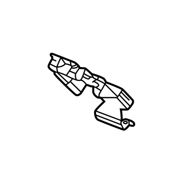 GM 84683415 Guide Pin Clip, Rear 84683415 GM Guide Pin Clip, Rear Illustration 1 of 1