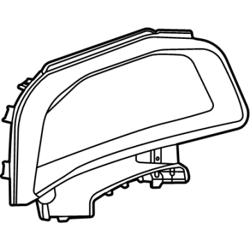 Chevy 84606941 Cluster Bezel