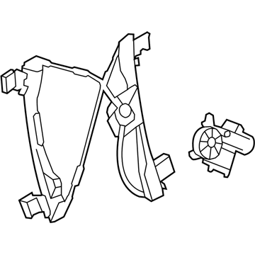 Buick Window Regulator - 13350757