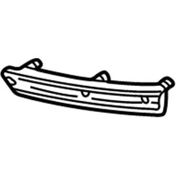 Chevy 10402132 Bumper Cover Support Plate