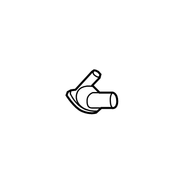 GM 12599085 Thermostat Housing 12599085 GM Thermostat Housing Illustration 1 of 1