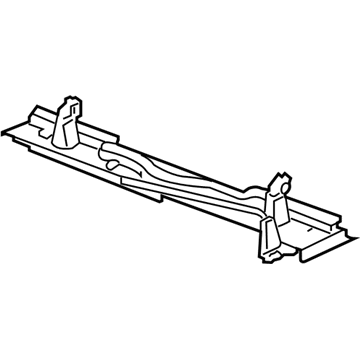GM 22804264 Upper Baffle 22804264 GM Upper Baffle Illustration 1 of 1