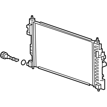 Buick Radiator - 22762531