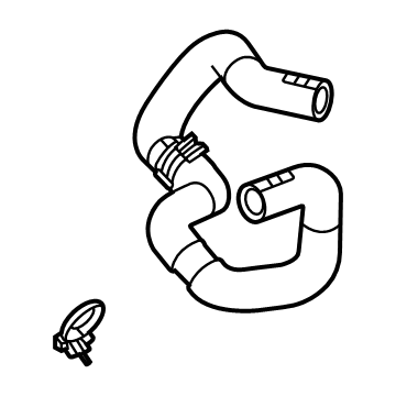 Chevy 85044184 Reservoir Hose