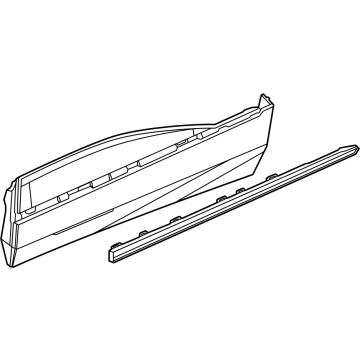 Cadillac 85713422 Lower Molding