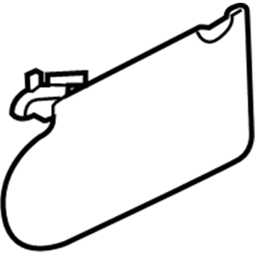 Pontiac Grand Prix Sun Visor - 15299353