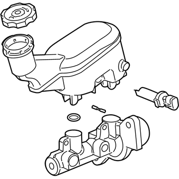 Chevy Cobalt Brake Master Cylinder Repair Kit - 20836832
