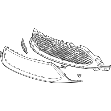 Buick 42828790 Upper Grille