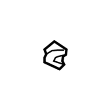 GM 15944936 Sunshade Support 15944936 GM Sunshade Support Illustration 1 of 1