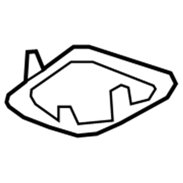 22716807 GM Backing Plate Illustration 1 of 1