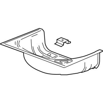 GM 42779251 Rear Floor Pan 42779251 GM Rear Floor Pan Illustration 1 of 1
