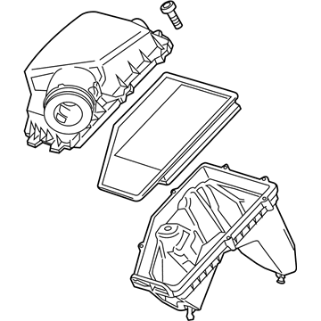 84588871 GM Air Cleaner Assembly Illustration 1 of 1