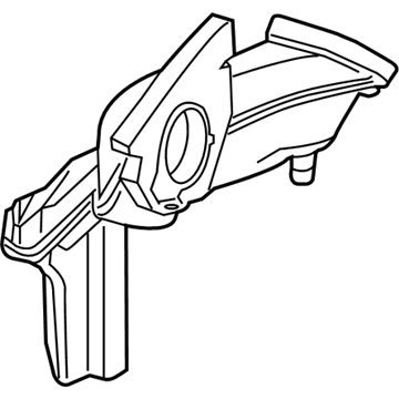 GM 84027080 Inlet Duct 84027080 GM Inlet Duct Illustration 1 of 1