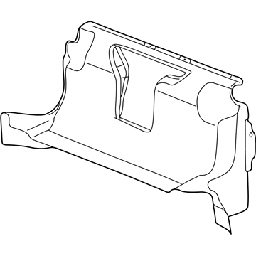 Pontiac 22616634 Air Baffle