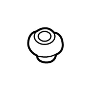 GM 19317437 Air Inlet Duct Insulator 19317437 GM Air Inlet Duct Insulator Illustration 1 of 1