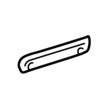 GM 12457597 Center Bracket 12457597 GM Center Bracket Illustration 1 of 1