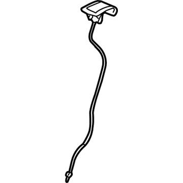 GM 20774053 Release Handle, Rear 20774053 GM Release Handle, Rear Illustration 1 of 1