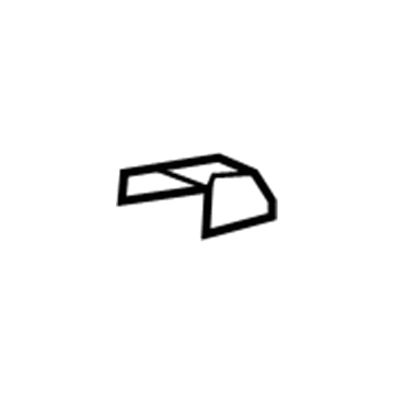 GM 25906911 Track Cover, Outer Driver Side 25906911 GM Track Cover, Outer Driver Side Illustration 1 of 1