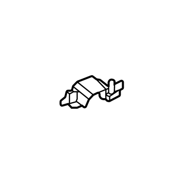 GM 26540993 Bracket Assembly-Rear View Driver Information Camera 26540993 GM Bracket Assembly-Rear View Driver Information Camera Illustration 1 of 1
