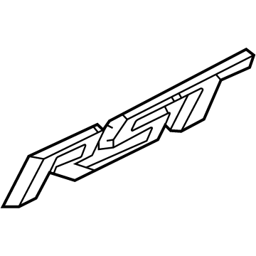 Chevy 84813213 Nameplate