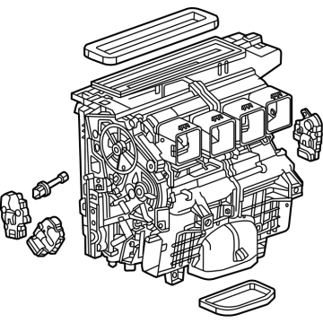 GMC 85778132 A/C & Heater Case