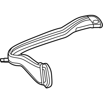 GM 84654420 Defroster Duct, Driver Side 84654420 GM Defroster Duct, Driver Side Illustration 1 of 1