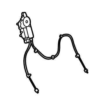 GM 84725215 Actuator 84725215 GM Actuator Illustration 1 of 1