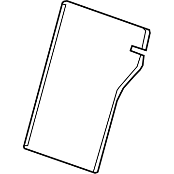GM 95017395 Carpet, Black 95017395 GM Carpet, Black Illustration 1 of 1
