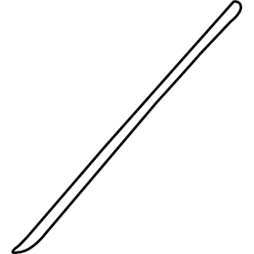 GM 23179297 Side Molding, Driver Side 23179297 GM Side Molding, Driver Side Illustration 1 of 1
