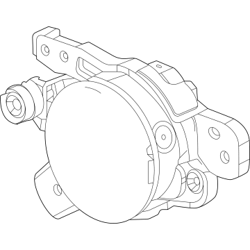 Chevy 42737706 Fog Lamp Assembly