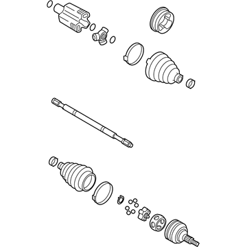Buick Axle Shaft - 20859673