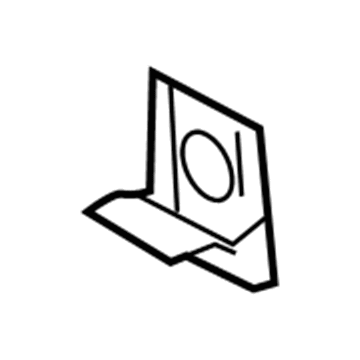 GM 15892153 Headlamp Assembly Retainer 15892153 GM Headlamp Assembly Retainer Illustration 1 of 1