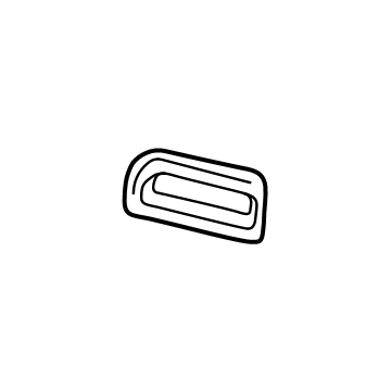 Buick 42842099 Seat Belt Guide