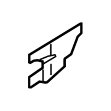 GM 22912743 Extension Panel, Driver Side 22912743 GM Extension Panel, Driver Side Illustration 1 of 1
