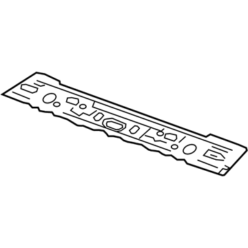 39199894 GM Windshield Header Illustration 1 of 1