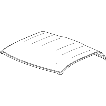 GM 84688152 Roof Panel 84688152 GM Roof Panel Illustration 1 of 1