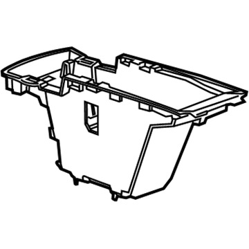 Chevy 23317199 Compartment Box