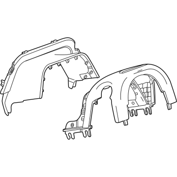 GMC Sierra EV Steering Column Cover - 86562534