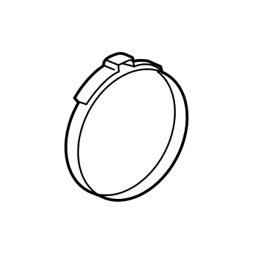 GM 42722031 Boot Kit Clamp, Rear Outer 42722031 GM Boot Kit Clamp, Rear Outer Illustration 1 of 1