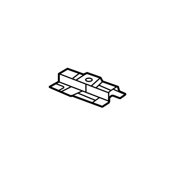 GM 60001089 Spare Bracket 60001089 GM Spare Bracket Illustration 1 of 1