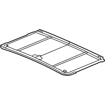 GM 15061665 Sunshade 15061665 GM Sunshade Illustration 1 of 1