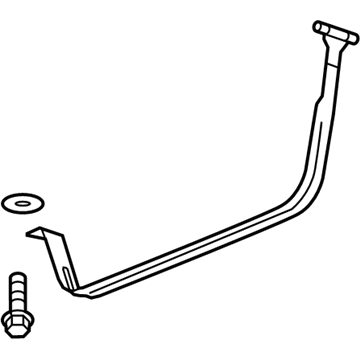 Chevy Malibu Fuel Tank Strap - 13329335