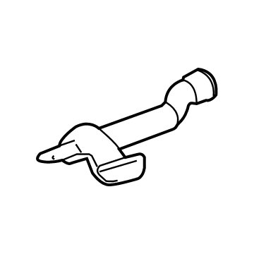 Cadillac 84653821 Defroster Duct