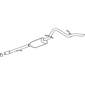Chevy 87829081 Muffler & Pipe