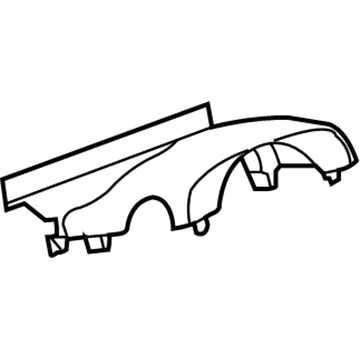 Chevy 15269820 Upper Column Cover