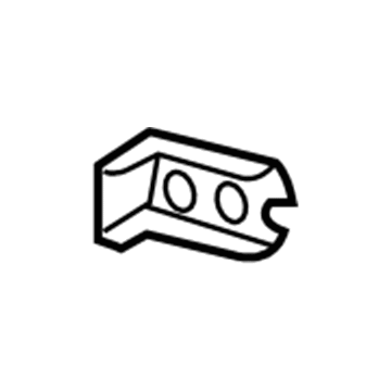 5481054 GM Upper Bracket, Front and Rear Illustration 1 of 1