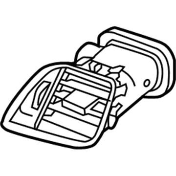 GM 92259903 Air Vent Grille 92259903 GM Air Vent Grille Illustration 1 of 1