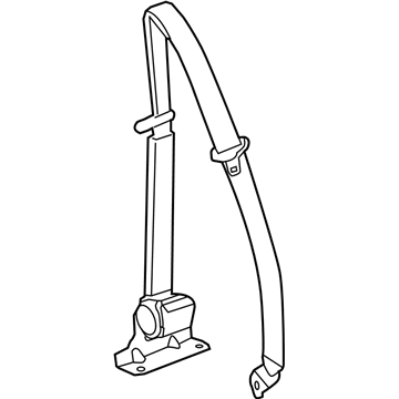 Chevy 19301675 Center Belt Assembly