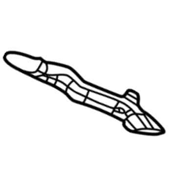 22631631 GM Side Duct, Driver Side Illustration 1 of 1