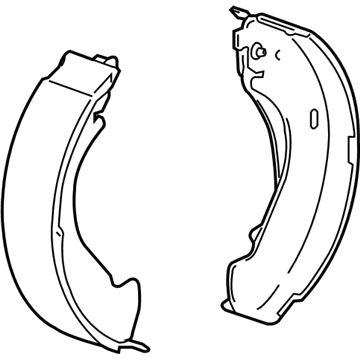 Chevy Express 2500 Parking Brake Shoes - 19150002